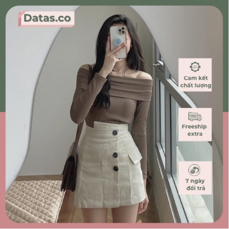 CHÂN VÁY NHUNG CẠP CAO CẠP CHÉO HÀNG LOẠI 1 DATASFASHION199