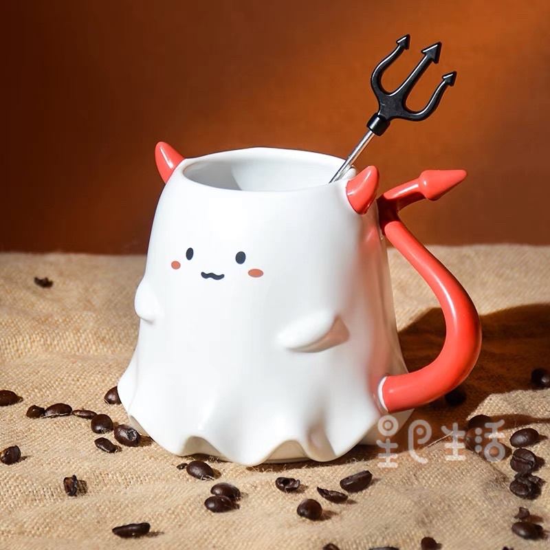 Ly mug sứ devil Starbucks chính hãng phiên bảng limited