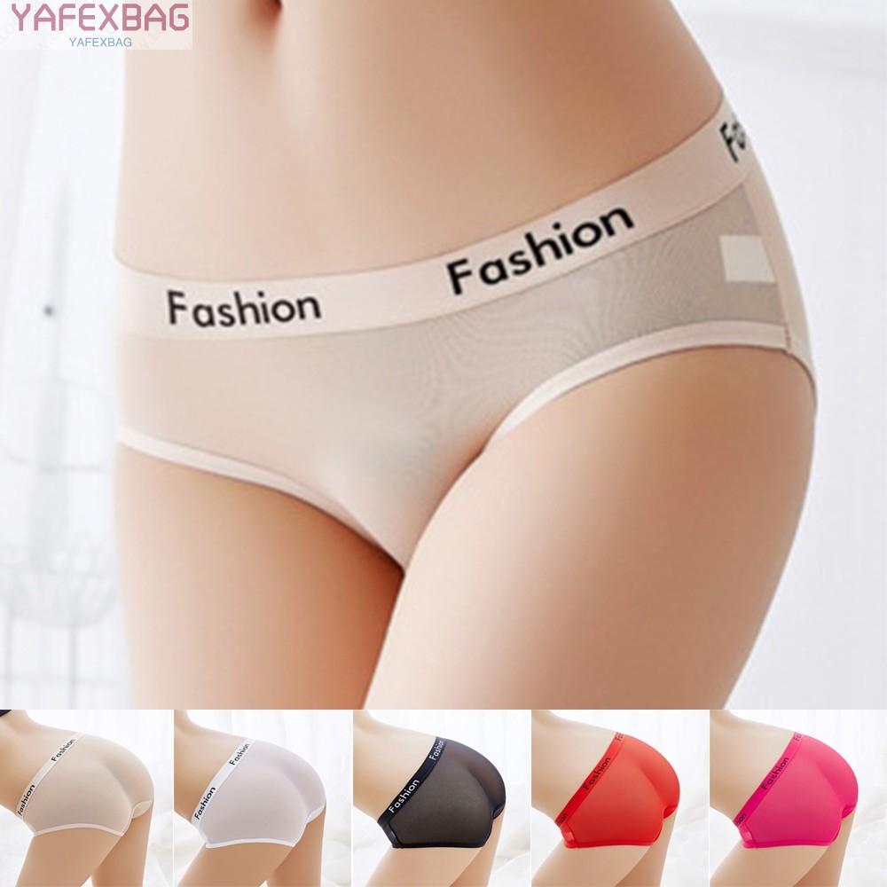 Sexy Temptation Breathable Mesh Fabric Fashion Sports Style Ladies Panties hot sale readystock 2021 new