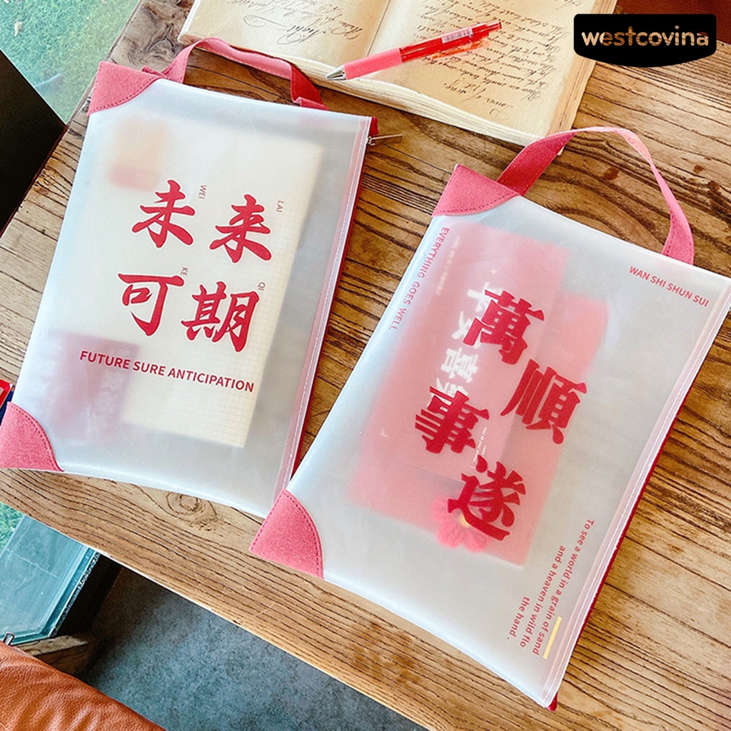 [Hot]✍Túi Đựng Dụng Cụ Học Tập Dung Tích Lớn Trang Trí Cho Trường Học