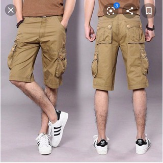 Quần sọt kaki túi hộp