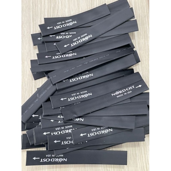 Gen co nhiệt chữ Nordost F8 và F14 đỏ đen