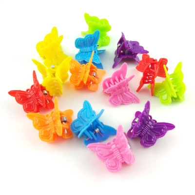 Set 20 Kẹp Tóc Bướm Nhiều Màu Dễ Thương Cho Nữ