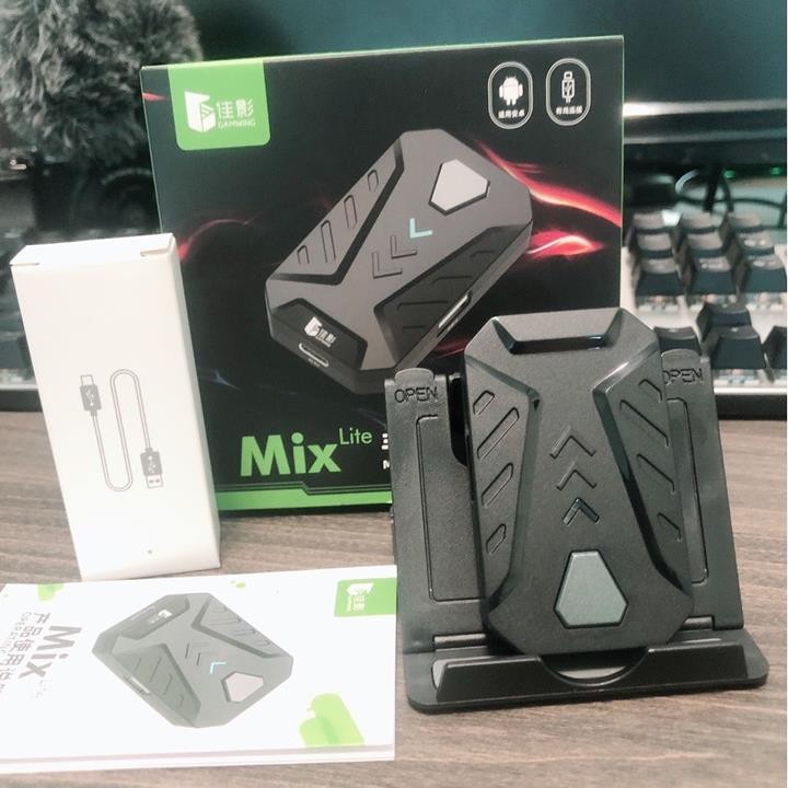 Bộ chuyển đổi game G-Mix Lite kết Nối Chuột Và Bàn Phímchơi PUBG, Free Fire chuyên cho Android, kết nối có dây cực mượt