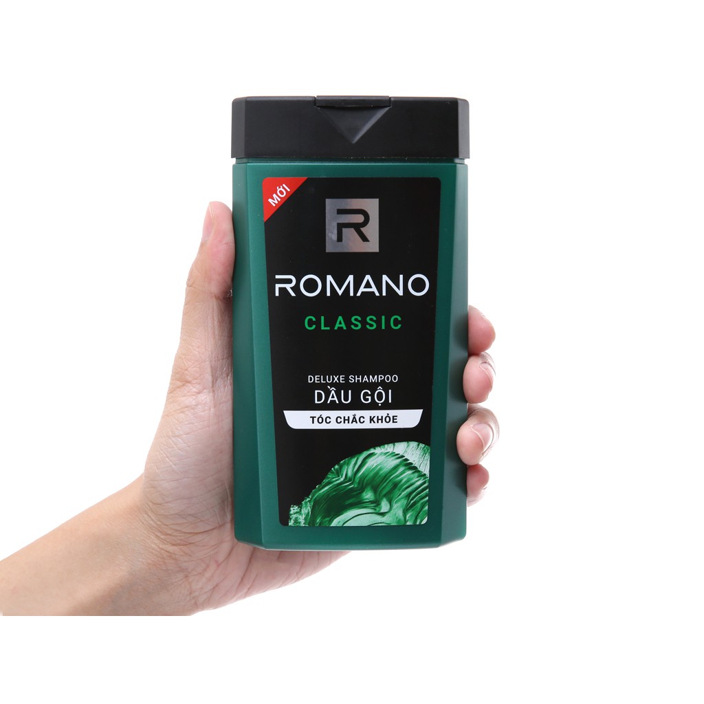 Dầu Gội Cao Cấp Cho Nam Romano Classic 180g