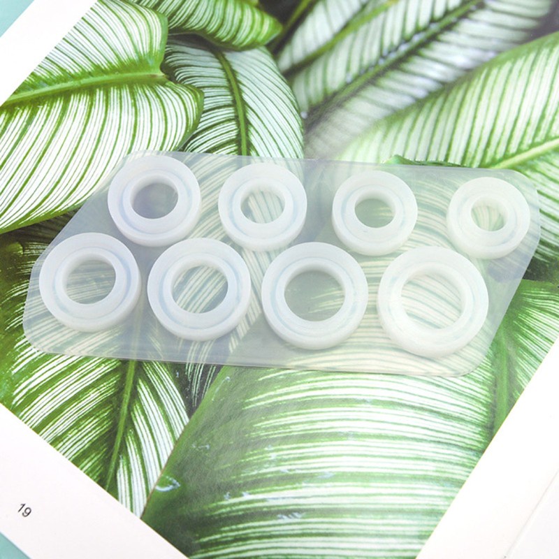 Khuôn silicon làm nhẫn epoxy resin diy
