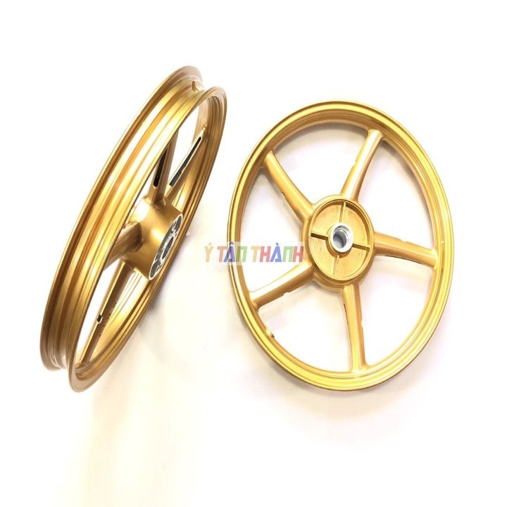 mâm 5 cây gắn sirius,Wave màu vàng MS1733