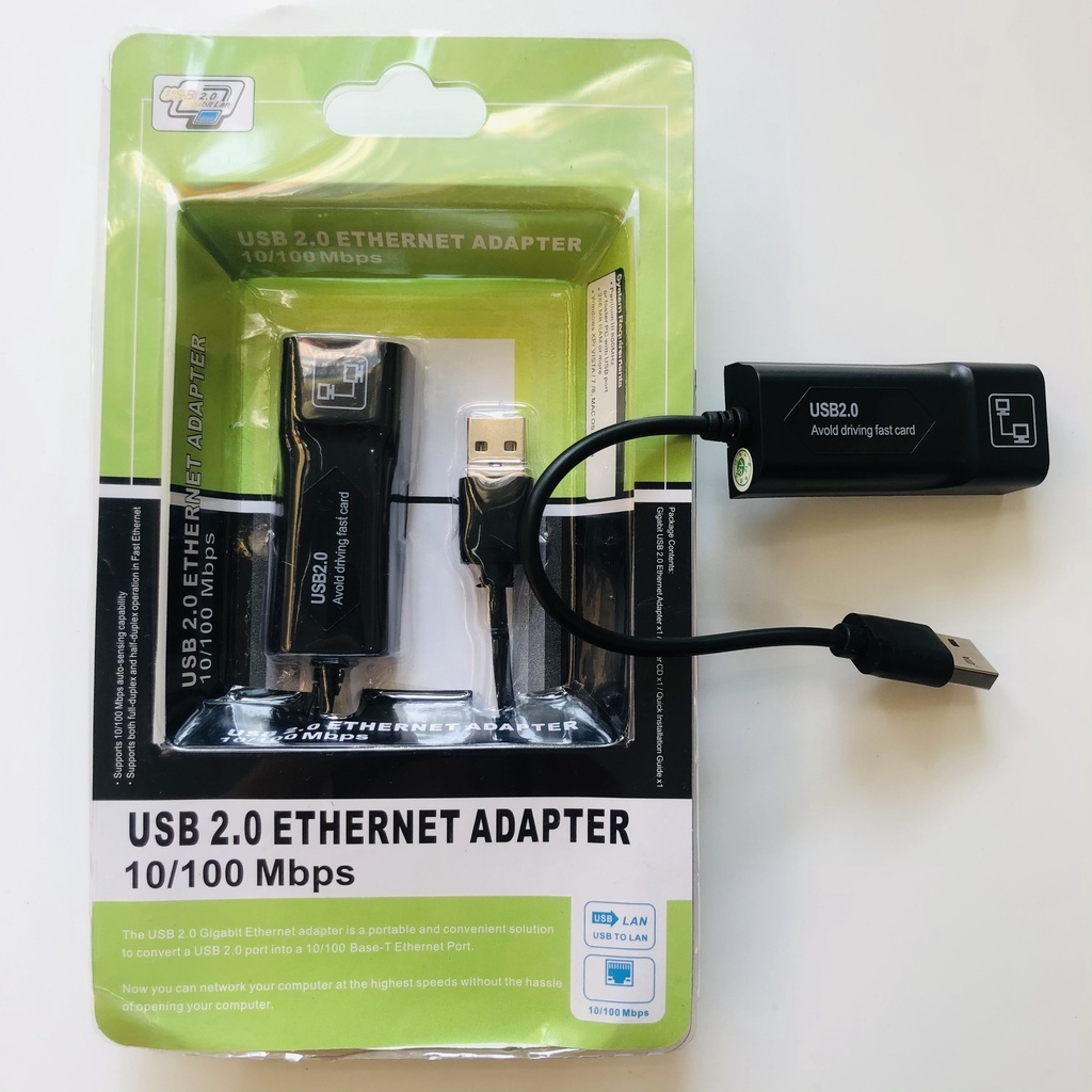 Cáp Chuyển Tín Hiệu USB sang Lan 2.0 Ethernet Adapter Card mạng