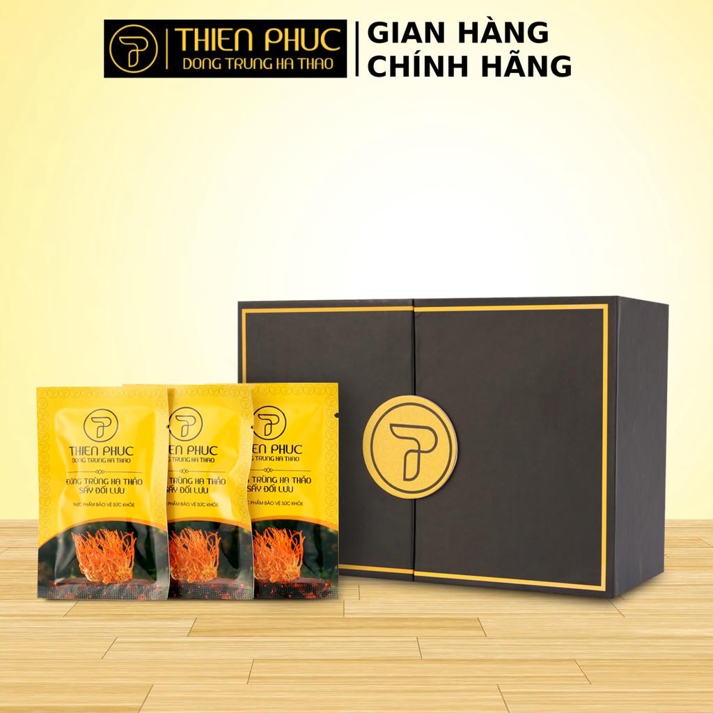 Đông trùng hạ thảo quả thể sấy đối lưu Thiên Phúc ( hộp 20gr )