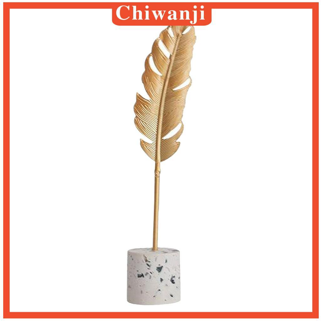Đồ trang trí Điêu Khắc Chiếc Lá Bằng Nhựa Resin Độc Đáo Dùng Trang Trí