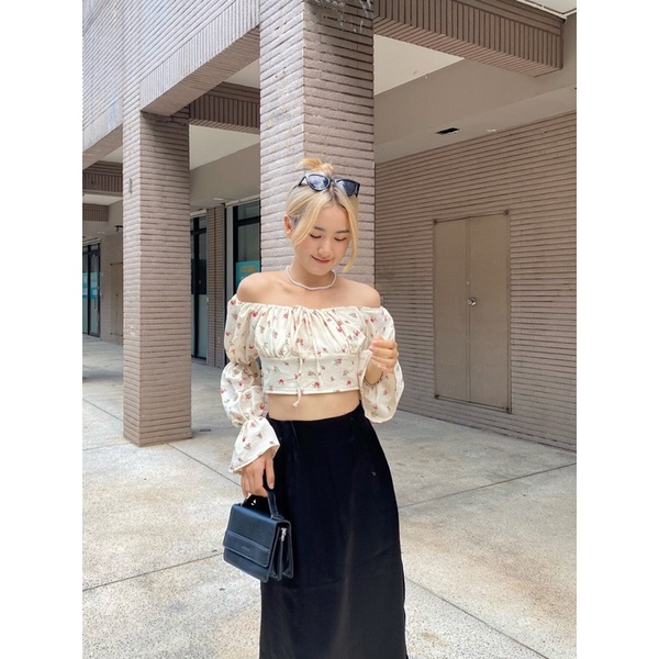 Chân Váy Phi Mềm Xẻ Tà