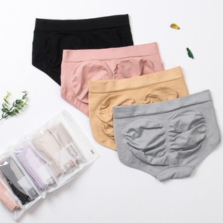 Set 4 Quần Lót Nữ Kháng Khuẩn Xuất Nhật Có Túi Zip