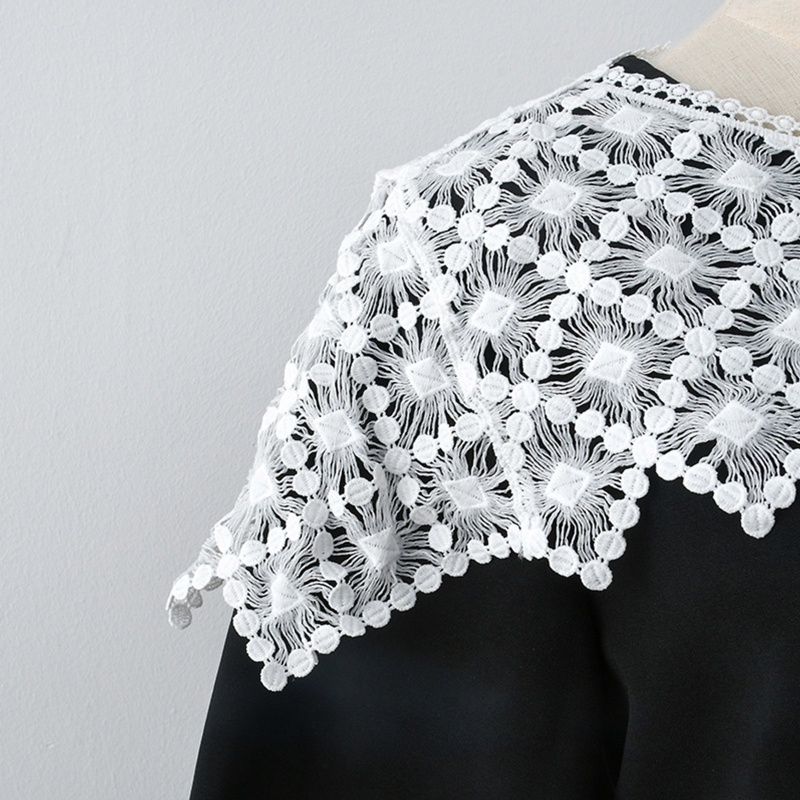 Áo Choàng Cổ Tròn Phối Ren Thời Trang Dành Cho Nữ