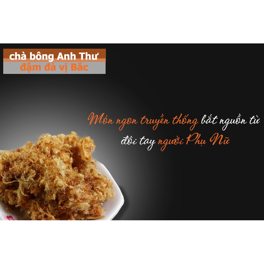 CHÀ BÔNG HEO VỊ BẮC ăn kiêng không đường /  Ruốc thịt heo vị Bắc truyền thống Anh Thư | BigBuy360 - bigbuy360.vn