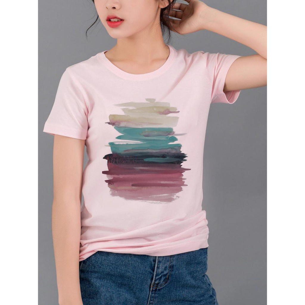 ÁO THUN NAM NỮ AT1878 HỌA TIẾT TRỪU TƯỢNG THỜI TRANG AOMI unisex PHONG CÁCH CÁ TÍNH ĐẸP