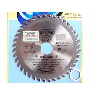 lưỡi cắt gỗ covina 105mm 40 răng