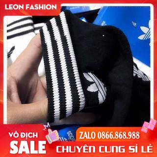 Tất  ADIDAS Cổ ngắn 3 sọc [Hộp 5 Đôi] Vớ Nam Nữ Thể thao Dệt kim Cao cấp QUÀ TẶNG - Kho sỉ tất