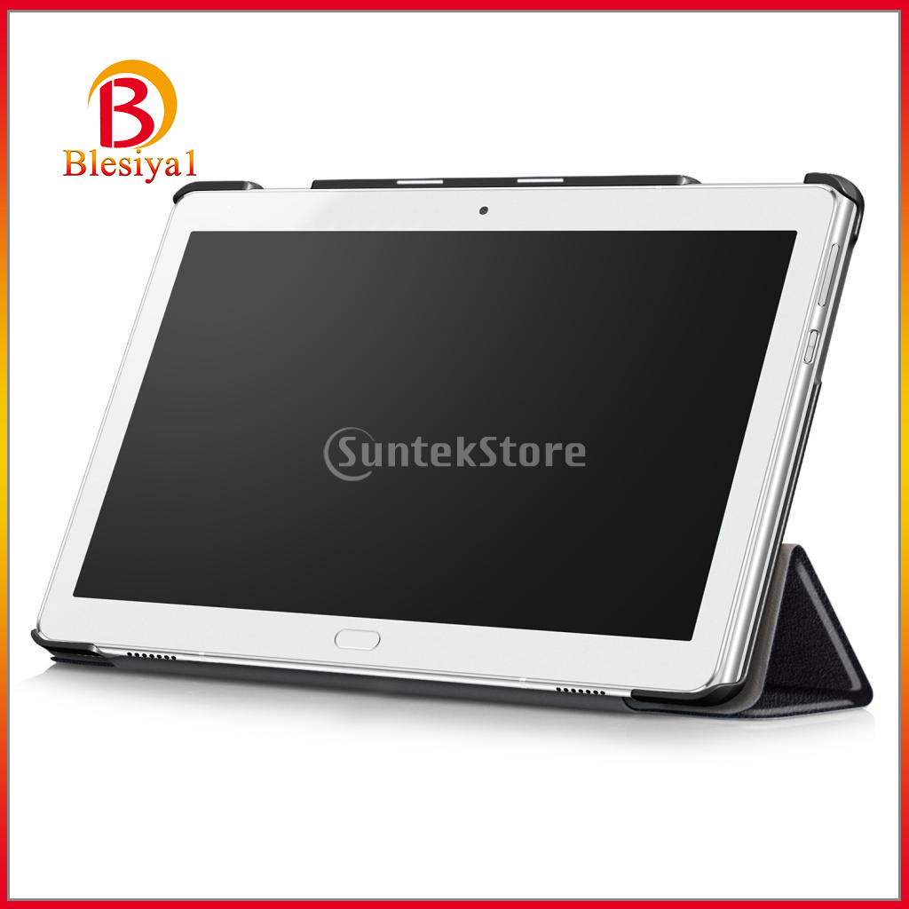 Bao Da Nắp Gập Thông Minh Cho Huawei Mediapad M3 Lite 10.1 '' Tablet # 3