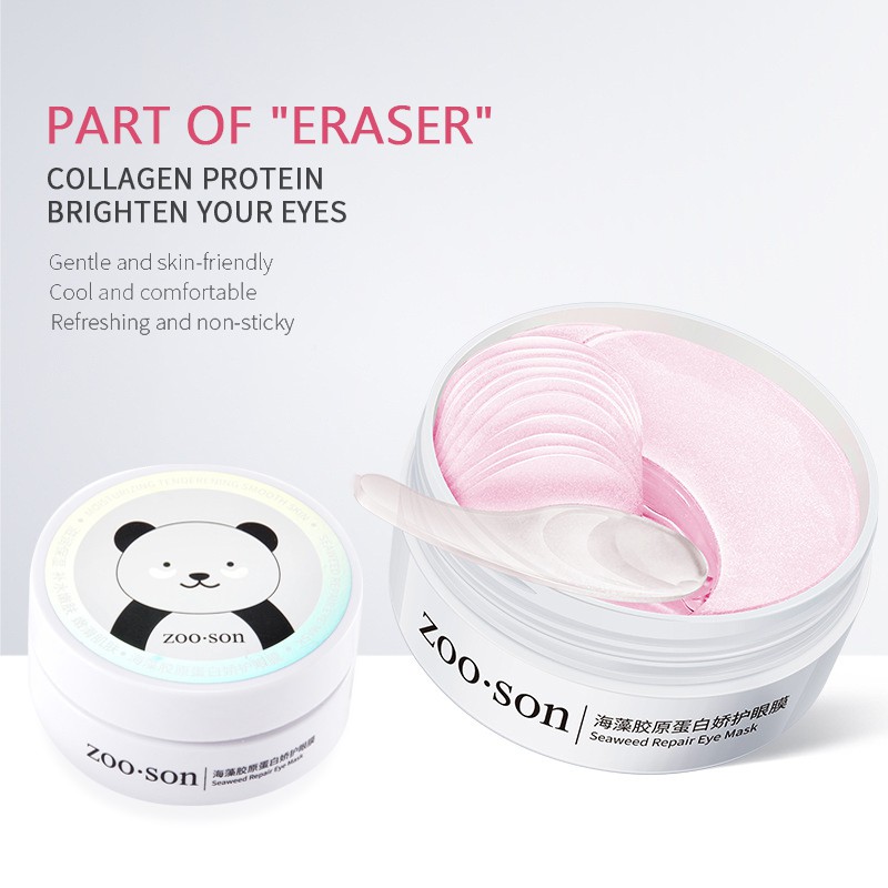 Hộp 60 Mặt Nạ Mắt Gel \ Mặt Nạ Mắt  Collagen Dưỡng Ẩm Xóa Quầng Thâm Chống Nếp Nhăn Lão Hóa Tiện Dụng