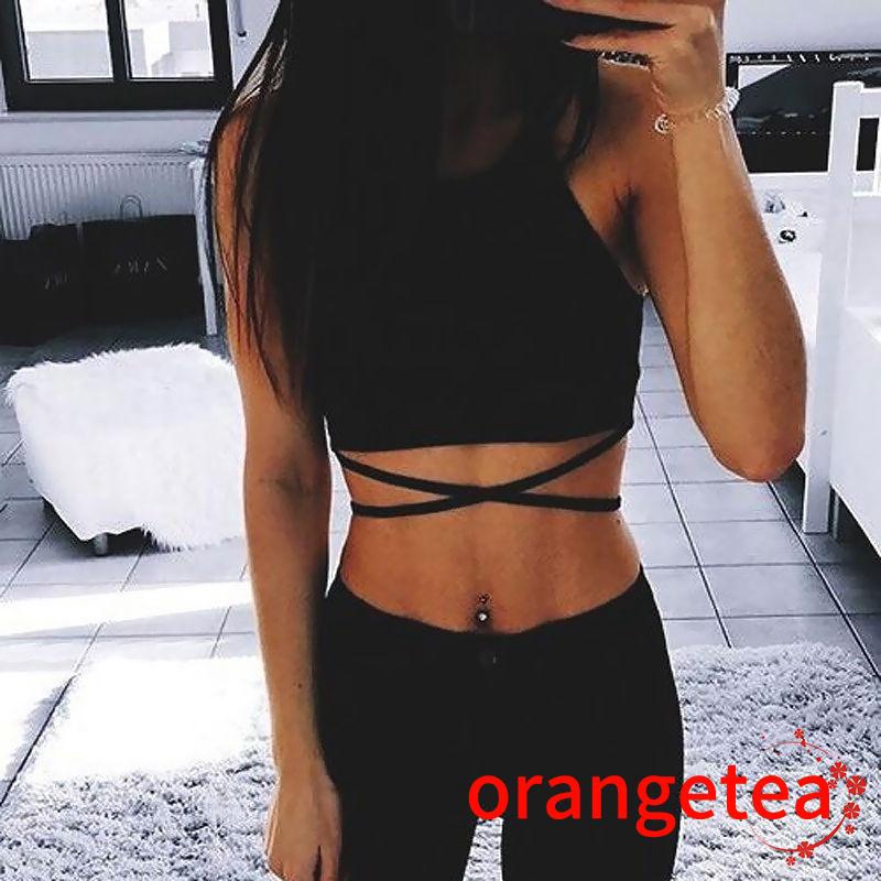 Áo Croptop Hai Dây Màu Sắc Thời Trang Mùa Hè Quyến Rũ Cho Nữ