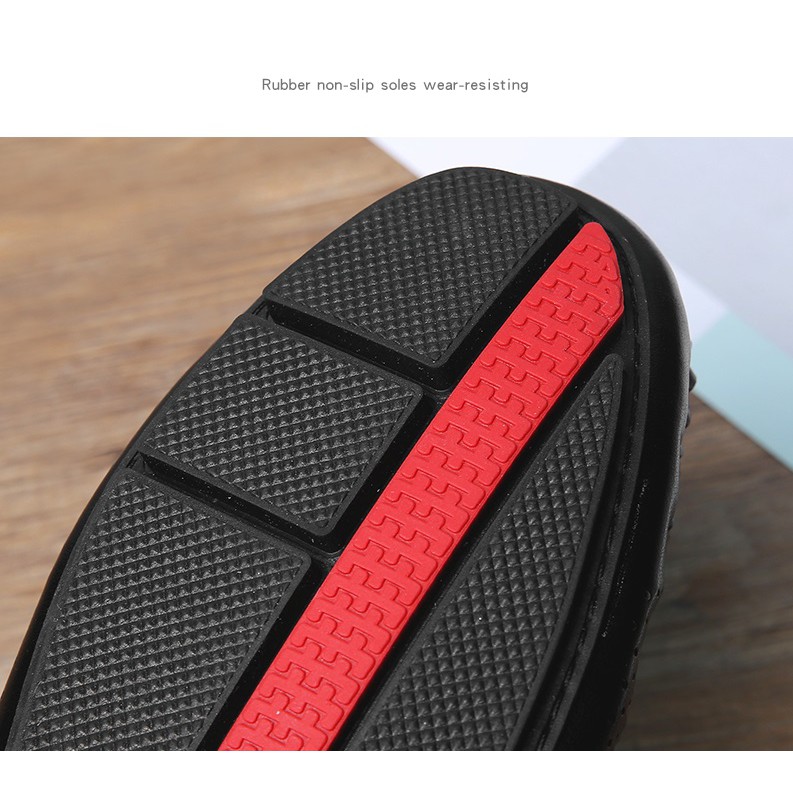 Giày lười bằng da thoáng khí cho nam