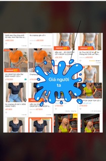 Áo Croptop Tay Ngắn Cổ V