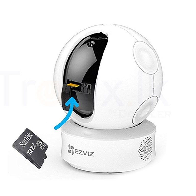 Camera IP WIFI 4MB EZVIZ C6W Siêu Nét 2K, Đàm thoại 2 chiều, Quay 360, Theo dõi chuyển động [ c6n a22ep ] - Chính hãng