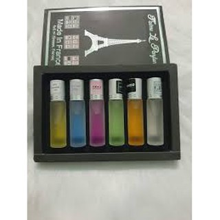 Set 6 chai nước hoa lăn chiết Pháp