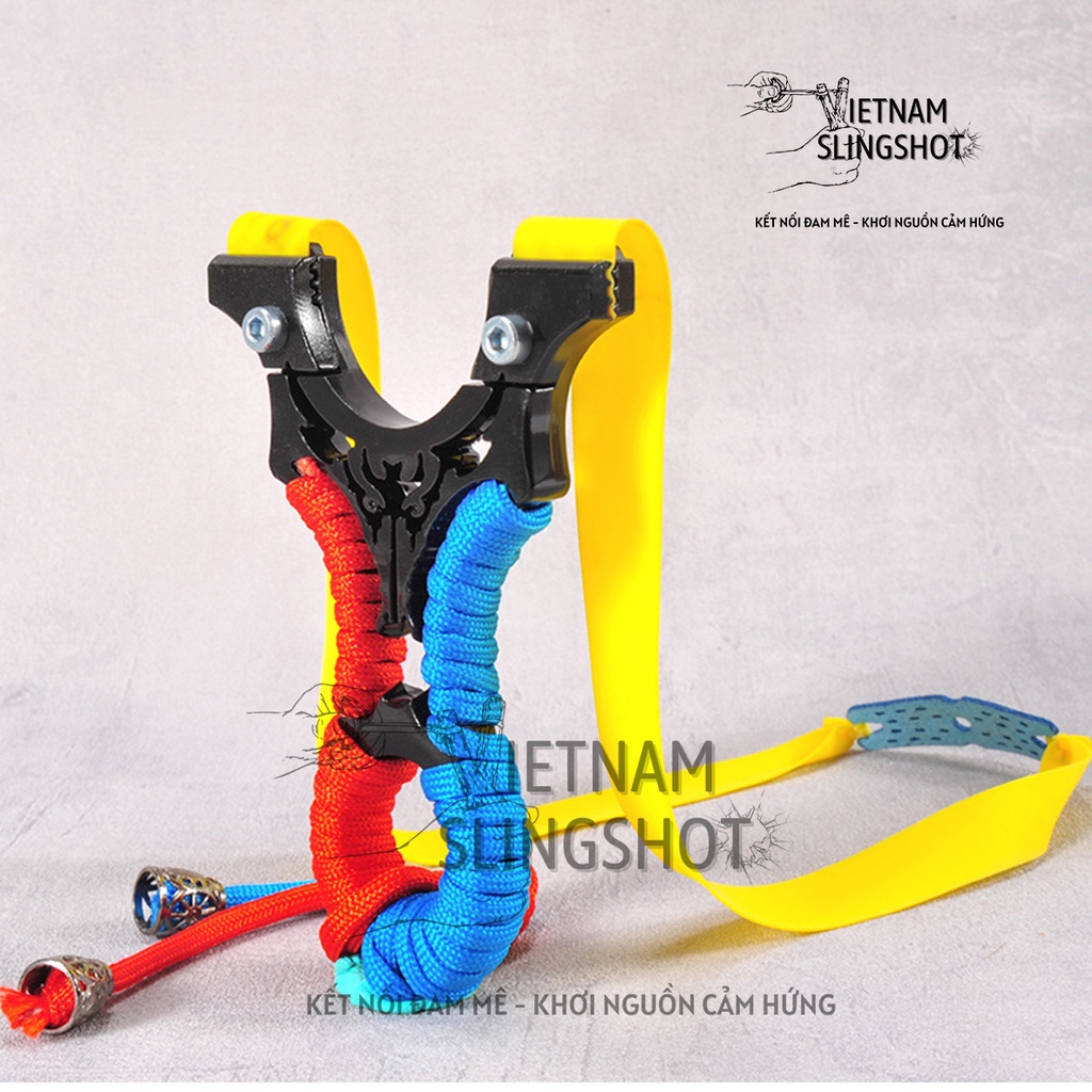 [Trâu Đen] Ná Cao Su Chạc 8 Cán Thép Cao Cấp Chắc Chắn siêu đẳng cấp