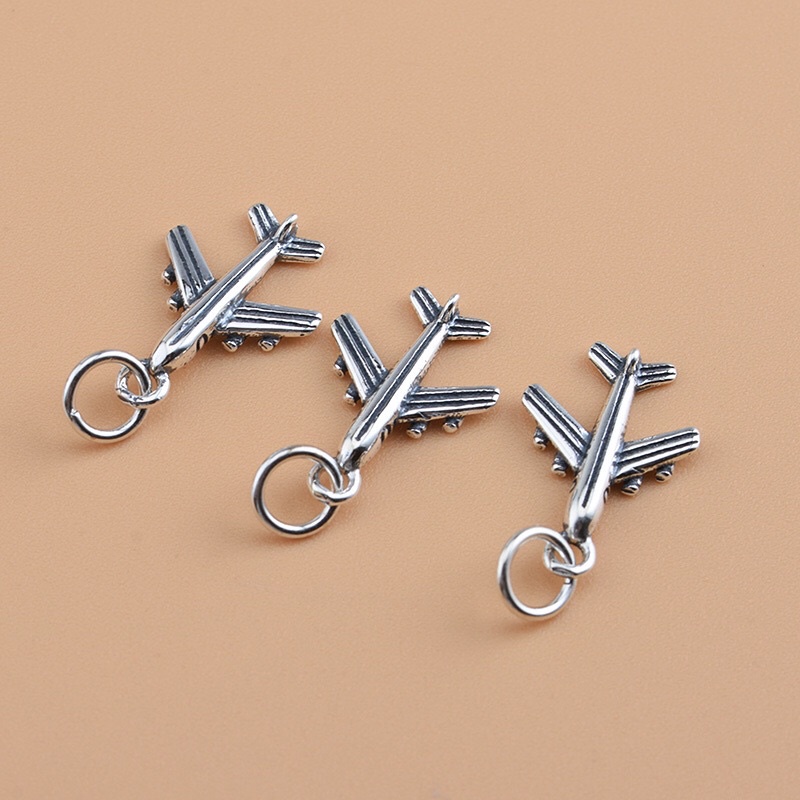 [S925] Charm bạc mô hình máy bay - MH715