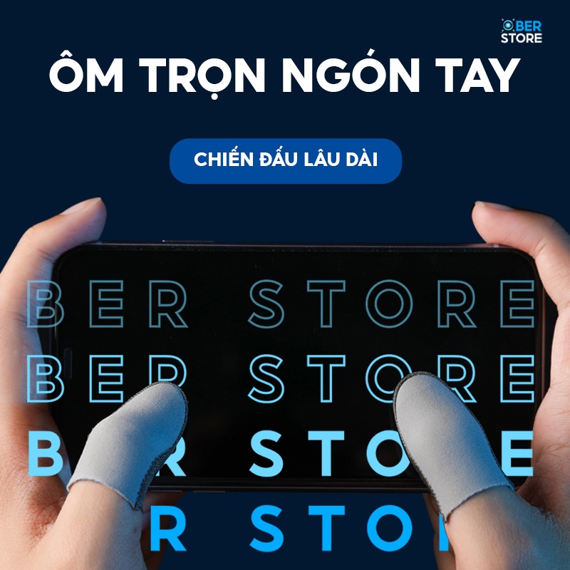Bao tay chơi game Ber Super GL05 28 sợi bạc - Chinh phục mọi loại game Pubg, Free Fire, Liên Quân, Tốc chiến..