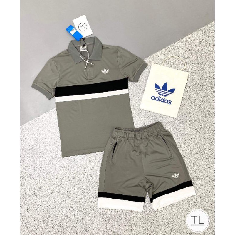 Set quần áo polo ngắn thời trang nam ADIDAS | BigBuy360 - bigbuy360.vn