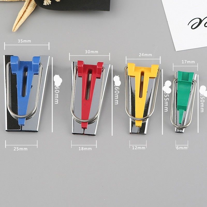 Bộ 4 Dụng Cụ Tạo Viền May Cổ Áo, Tay Áo,...