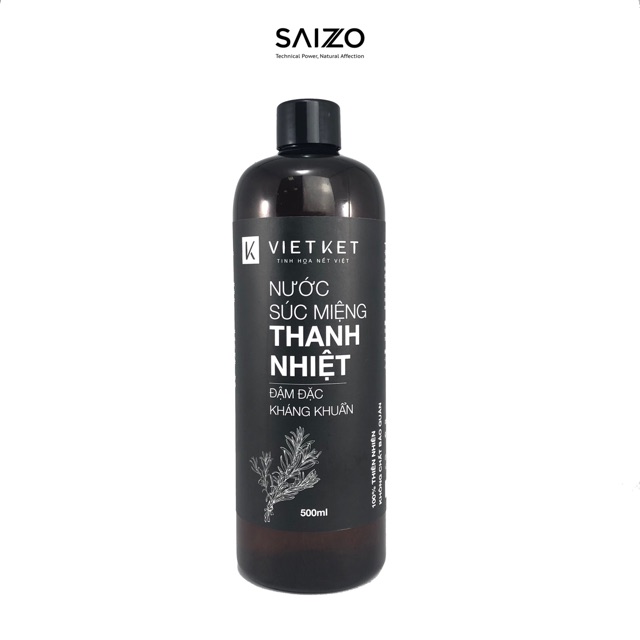 Nước Súc Miệng Thanh Nhiệt Kháng Khuẩn Vietket 500ml