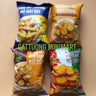 Bánh mì nướng Fresh Garden nhiều vị gói 52g