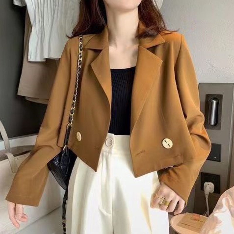 Áo Khoác Nữ Tay Dài Phong Cách Hàn Quốc Thời Trang