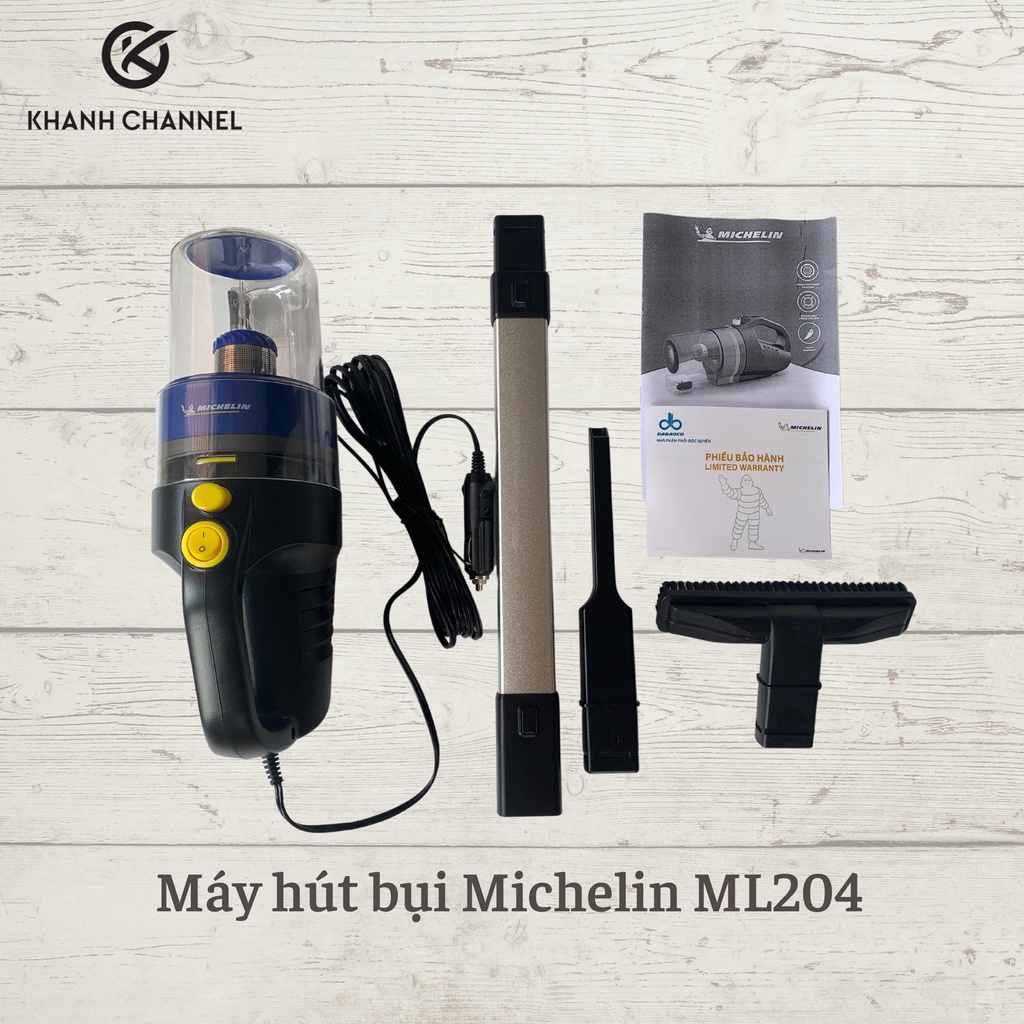 Máy hút bụi ô tô cầm tay Michelin ML204