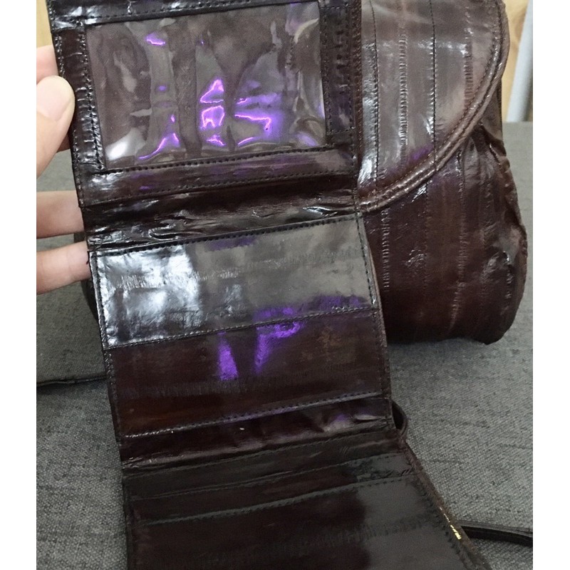 Túi ví da lươn thật