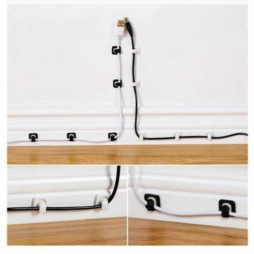 Set 18 Giá Đỡ Cố Định Dây Cáp Gắn Tường Tiện Lợi