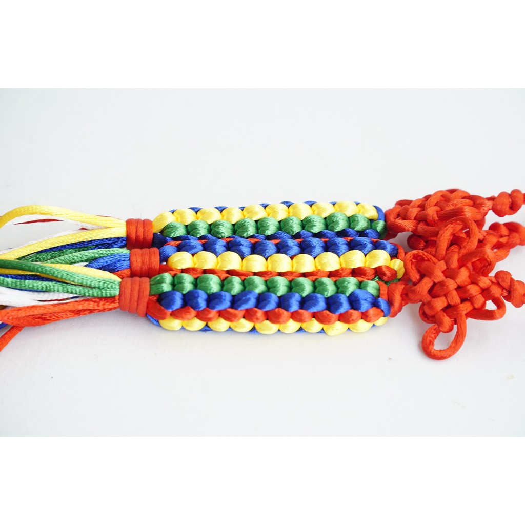 Dây ngũ sắc Phật Giáo Tây Tạng, chỉ ngũ sắc Phong Thủy | BigBuy360 - bigbuy360.vn