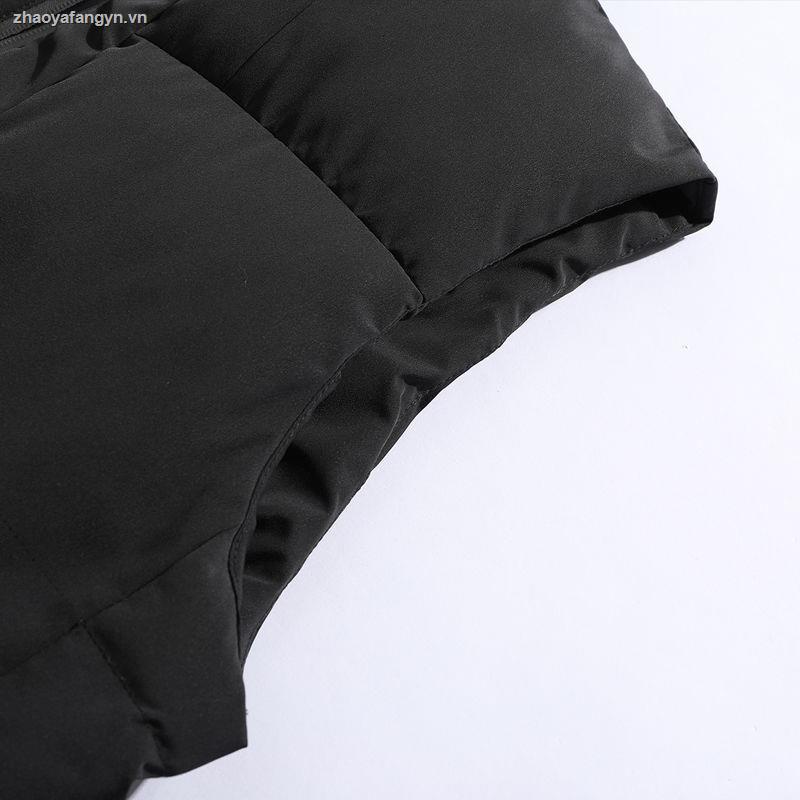 Áo khoác phao không tay cổ đứng phong cách Hàn Quốc thời trang thu đông cho nam