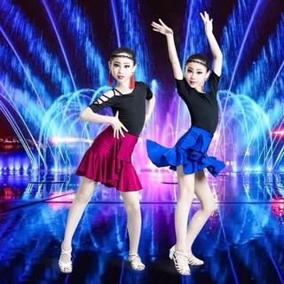 Đầm khiêu vũ latin bé gái