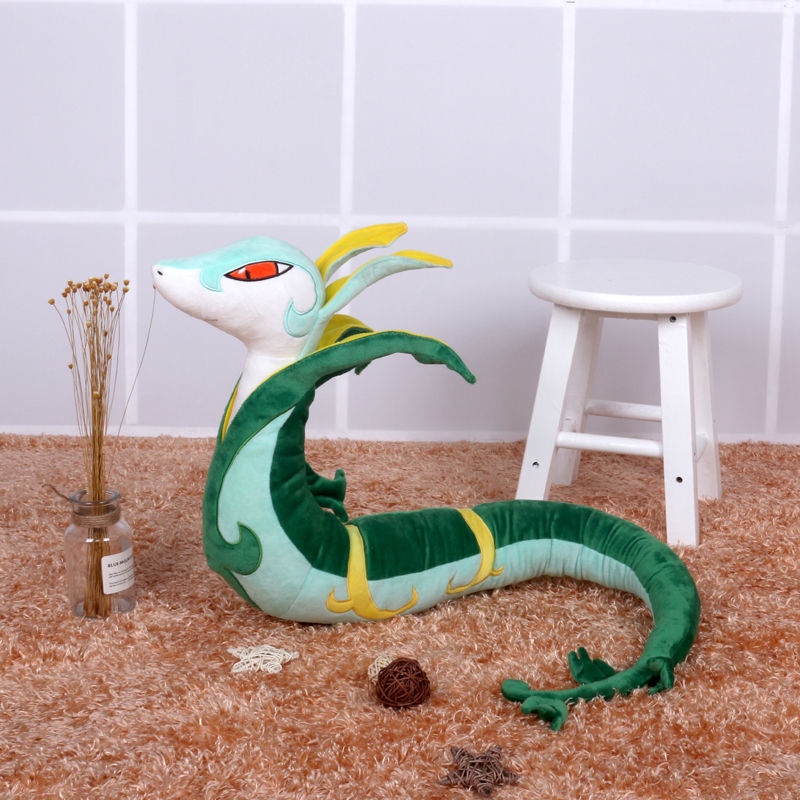 Pokemon monarch snake plush doll Pokemon doll pet elf toy anime peripheral ornaments DNJQ