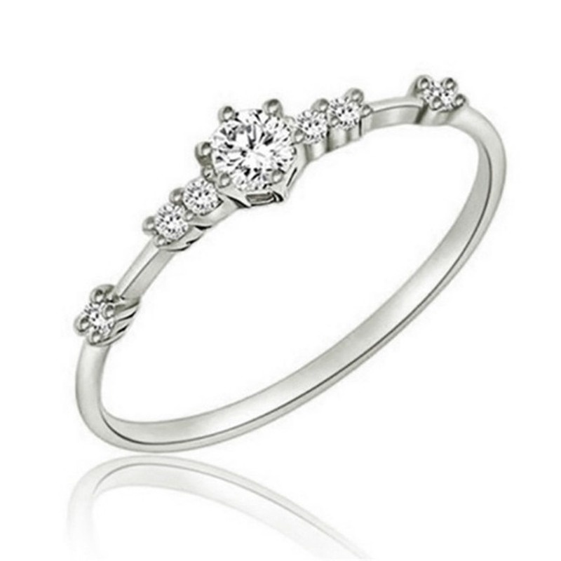 Nhẫn Đeo Tay Đính Đá Zircon Dành Cho Nữ 210710