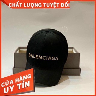 Nón kết Mũ lưỡi trai Balen logo thêu vàng Free Size