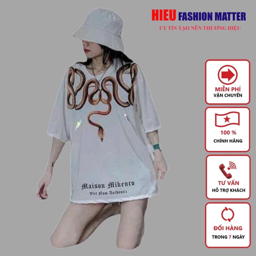 ⚡ S.I.Ê.U C.Ấ.P ⚡ ÁO T Shirt cổ tròn size dưới 80kg cotton mềm mại hieufashion - RẮN Mikenco