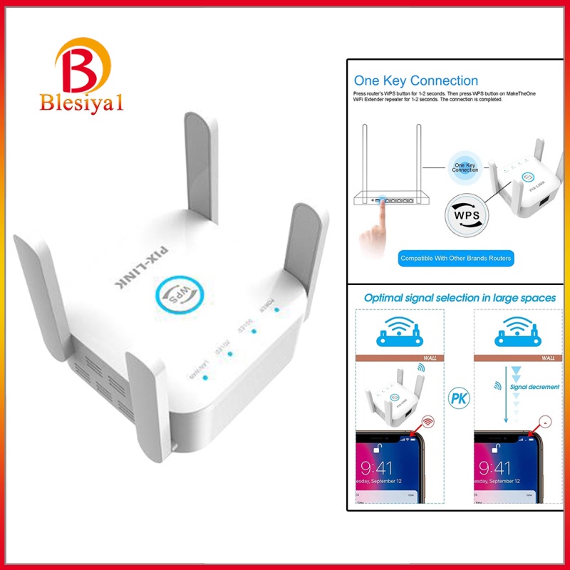 Bộ Khuếch Đại Tín Hiệu Wifi Không Dây Tần Số Kép 1200m Blesiya1 | BigBuy360 - bigbuy360.vn