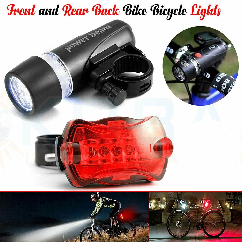 Bộ Đèn Pin Gắn Xe Đạp Cảnh Báo An Toàn Chống Nước MUVAKO