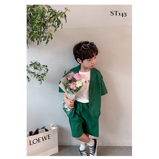 (Oder) Set vest công tử Style Hàn Quốc bé trai