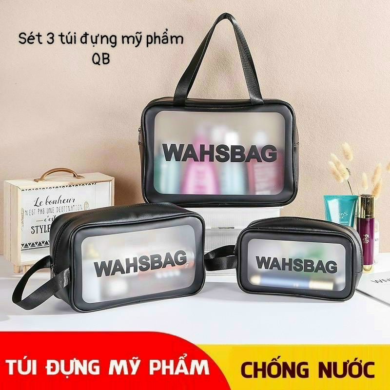 set 3 món túi trong đựng mỹ phẩm ( túi gồm 3 món)